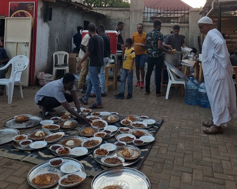 إفطار جماعي للسودانيين في كمبالا