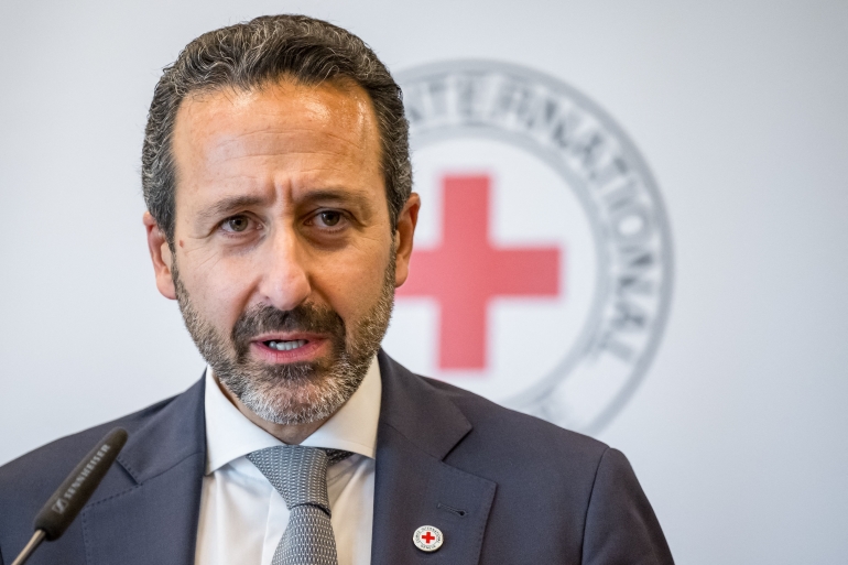 مدير اللجنة الدولية للصليب الأحمر