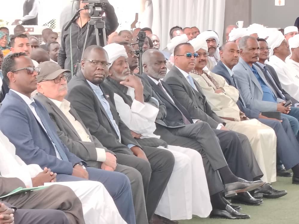 جانب من الحضور في توقيع ميثاق السودان بالقاهرة