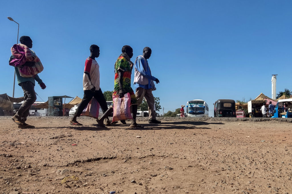 نازحون سودانيون ود مدني