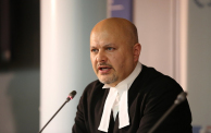 كريم خان المدعي العام للمحكمة الجنائية الدولية