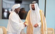 وزير الحج السعودي لدى استقباله الوفد السوداني