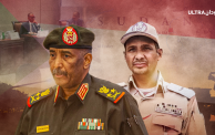 البرهان وحميدتي قائدا الجيش السوداني وقوات الدعم السريع
