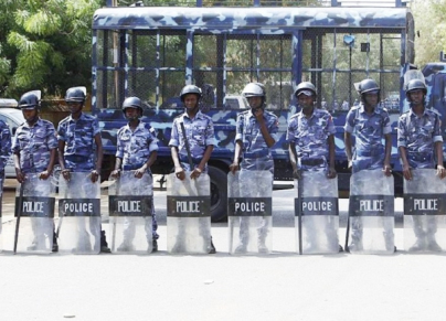 فرقة من الشرطة السودانية