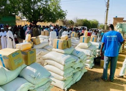 مساعدات غذائية - غرب دارفور