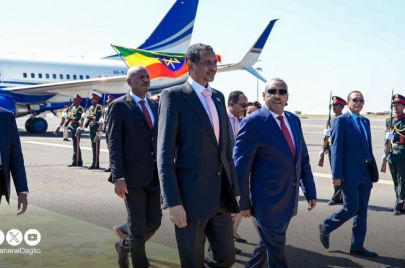 حميدتي مع نائب رئيس الوزراء الإثيوبي في أديس أبابا