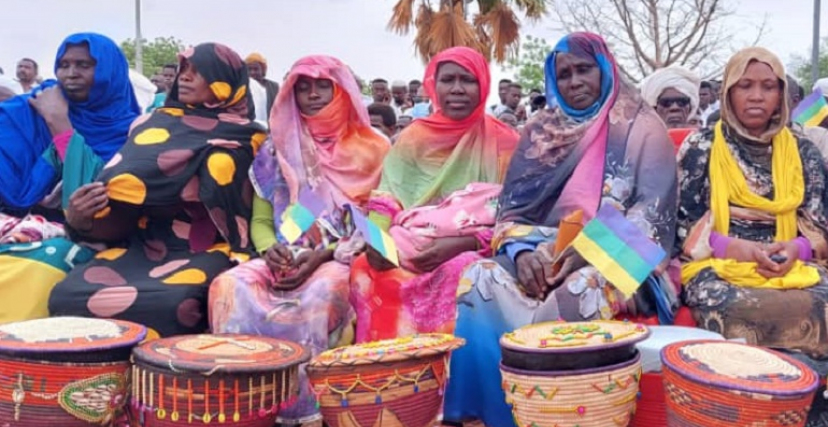 الميارم وأمامهن أقداح المندولة (الصور: الترا سودان)