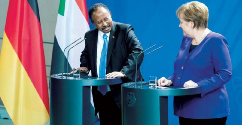 تطورت العلاقات السودانية الألمانية فترة الحكومة الانتقالية بقيادة حمدوك (Getty)
