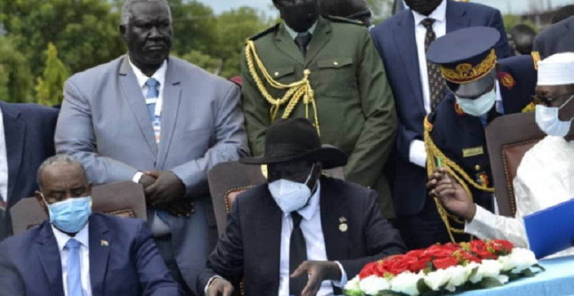 التوقيع على اتفاق سلام السودان