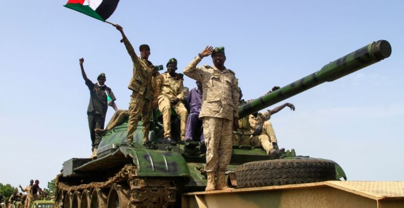 دبابة للجيش السوداني
